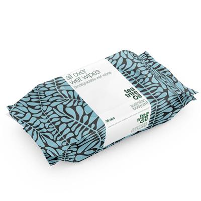 Tea Tree Oil Vådservietter (36 stk.) . Et effektiv