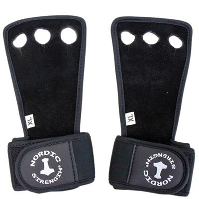 Grip pads Pro med håndledsstøtte fra Nordic Strength (sæt)