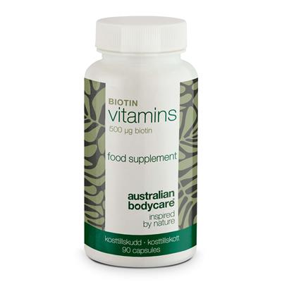 Biotin 500 Âµg  -  kosttilskud med vitamin B7  -  