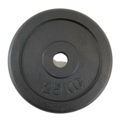 Vægtskive sort metal (50 mm) - 40 kg