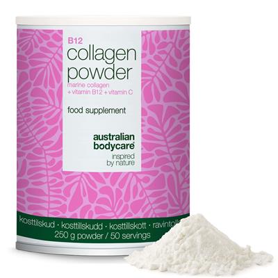 Kollagenpulver med B12 og C-vitamin  -  250 g mari