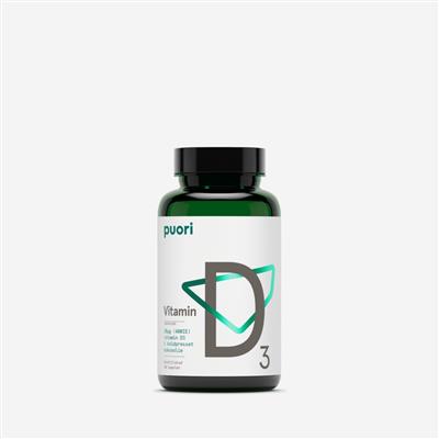 Puori Vitamin D3 60 kapsler