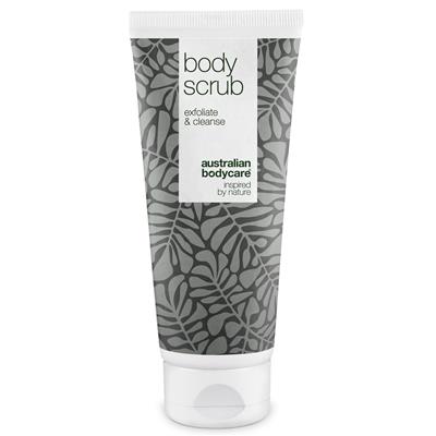 Body Scrub til bumser og uren hud på kroppen . Eks