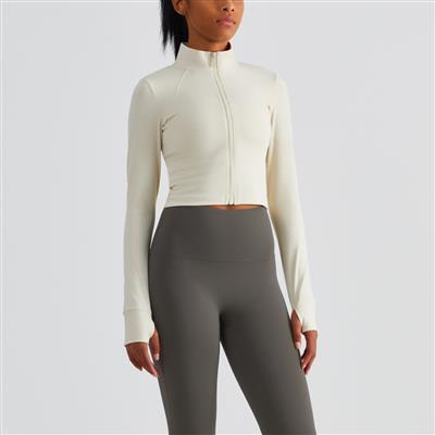 Nordic-wellness Zip Long Sleeve - Vanilla - L