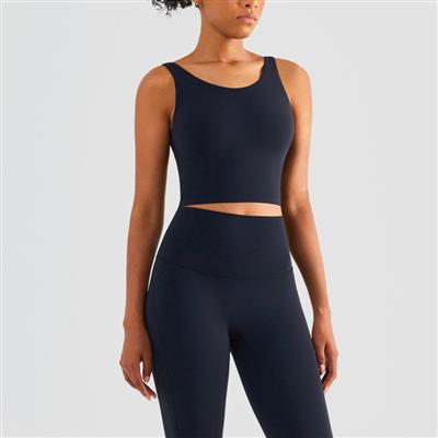 Nordic-wellness Active Longline Sports Bra - Black - L