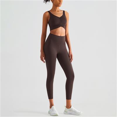 Nordic-wellness Elevate Yoga Set - Dark Brown - XL / L