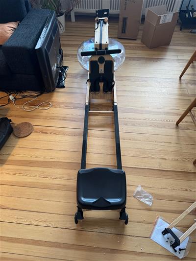 Afhent Østerbro Uden skærm - Ascendic 6017 Foldbar Magnetisk Vandromaskine i Egetræ